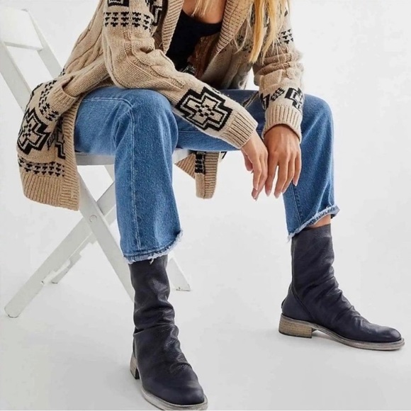 Free People Sutton Tight Slouch Boot - Picture 3 of 6